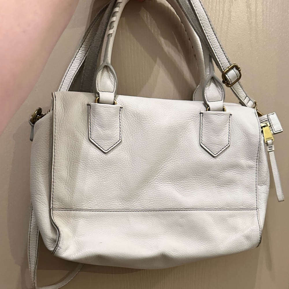 Fossil leather purse